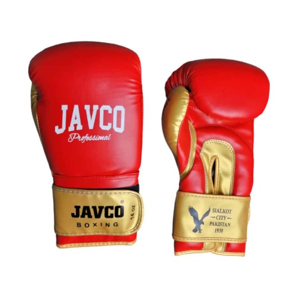 sideraldeportes.cl guantes de boxeo Javco Profesional Rojo Dorado