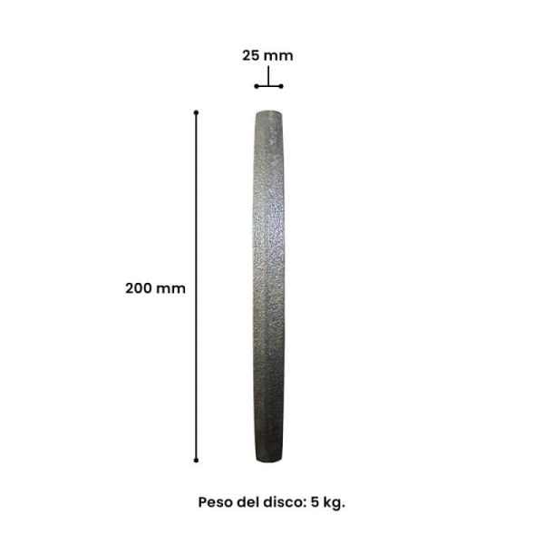 sideraldeportes.cl discos barbell 5 kg