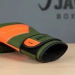 Guantes Boxeo Espacial JAVCO 14oz Verde Naranjo sideral deportes