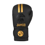 Guantes Boxeo JAVCO This Means War negro dorado 16oz sideral deportes